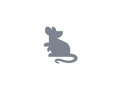 Rat mark animal animal logo branding cartoon character cheesy design geometric illustration logo logotype mark mascote mouse nibble pet rat rodent symbol