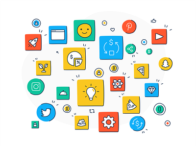 Doodle Icons by Aleksandar Savic on Dribbble