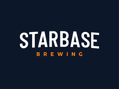 Starbase Brewing beer branding brewing craft beer design font icon identity illustration letter light logo mark outerspace space star symbol typo typography vector