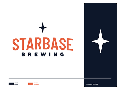 Starbase Brewing beer branding brewing craft beer design font icon identity illustration letter light logo mark outerspace space star symbol typo typography vector