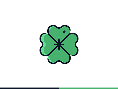 clover logo design