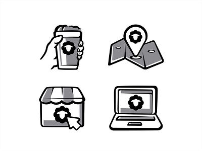 Black Sheep Web icons