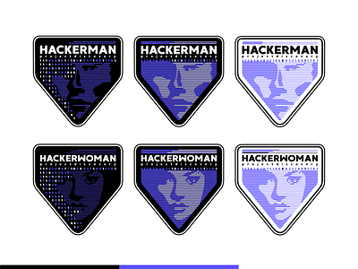 Hackerman badge