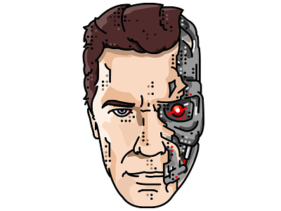 Terminator!! Arnold Schwarzenegger!!