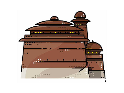 Starwars !! Jabba The Hutt's Palace !!