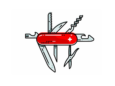 Swiss Army Knives   Dribbbler