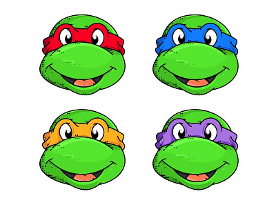 TMNT by Aleksandar Savic on Dribbble