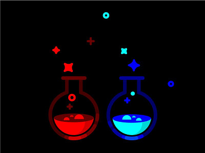 Chemistry boil chemicals chemistry experiment filled flask heat icons illustration outline test tube tube