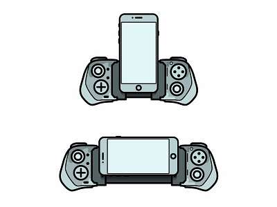 Mobile controller No.3 android app design developers game graphic graphic icon icon design icons illustration ios mobile