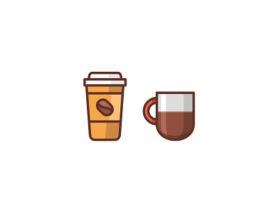 Coffee Icons No.3 coffee cream cup food icons illustration logo sugar texture typography vector wood