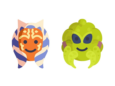 Star Wars Emoji boba fett darth vader droid emoji face jedi joda kylo r2d2 space stormtrooper wars