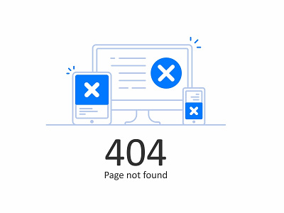 Error 404 White 404 app color error found icon illustration line material missing not page