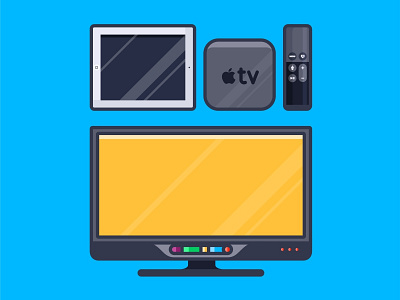 Apple setup camera design display icon illustration ios ipad iphone screen set television tv