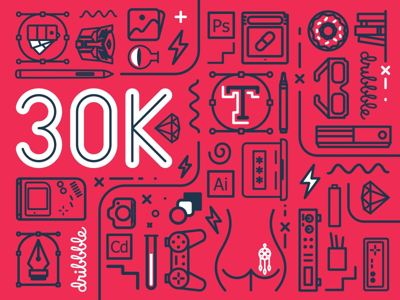 30K potion book donut sweet glass game tools pen gameboy soni tattoo 30k