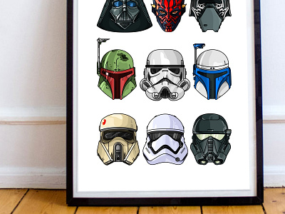 StarWars Illustration Print