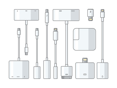 Apple connectors