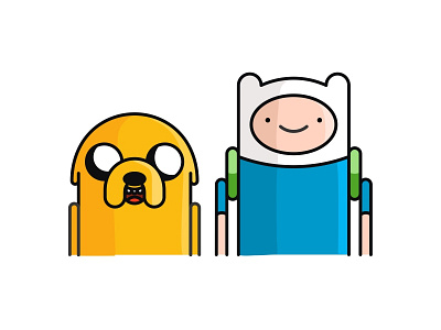 Adventure Time adventure time cartoon character design dog finn hero icon illustration jake