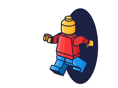 Portal astronaut badge emoji head icon illustration lego outline smile space spaceman suit