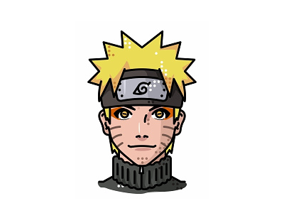 Naruto 2d animation avatar cartoon character face icon illustration image line naruto ninja