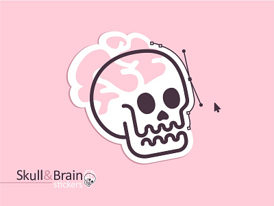 Skull Sticker