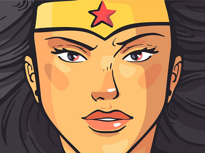 Wonder Woman Animation by Nimblechapps on Dribbble