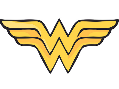 Wonder Woman + W by Aleksandar Savic / almigor on Dribbble