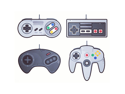 Retro joystick 🕹️ 80s 90s arcade atari design game video gaming illustration joystick nintendo retro stickers