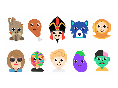 Random Filters animals characters dive helmet eggplant emoji face jafar picasso cubism taylor swift treebeard wolf zombie