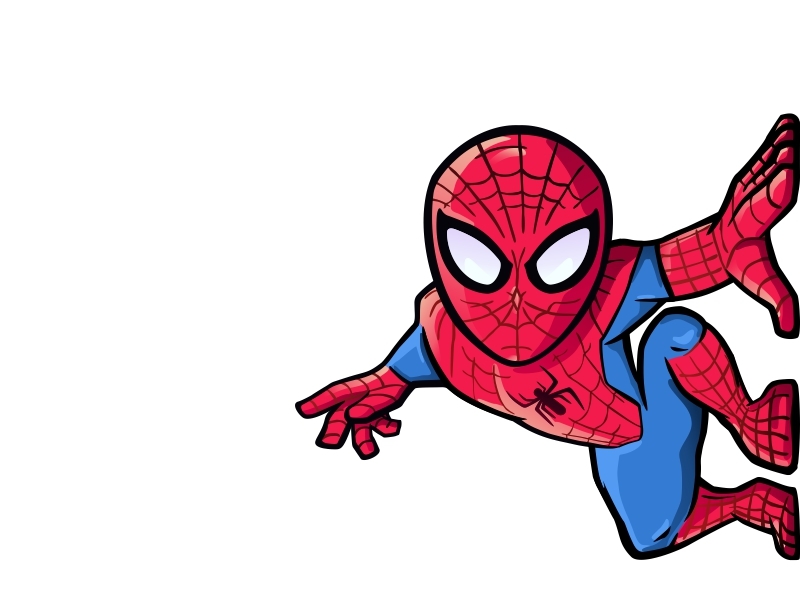 Spiderman cartoon on sale