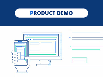 Product Demo clean demo design dropdown flat form illustration layout product technology ui ux web