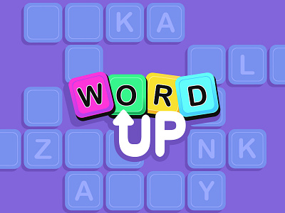 Word Up app font game logo mobile pop trivia puzzle quiz text typo word up words