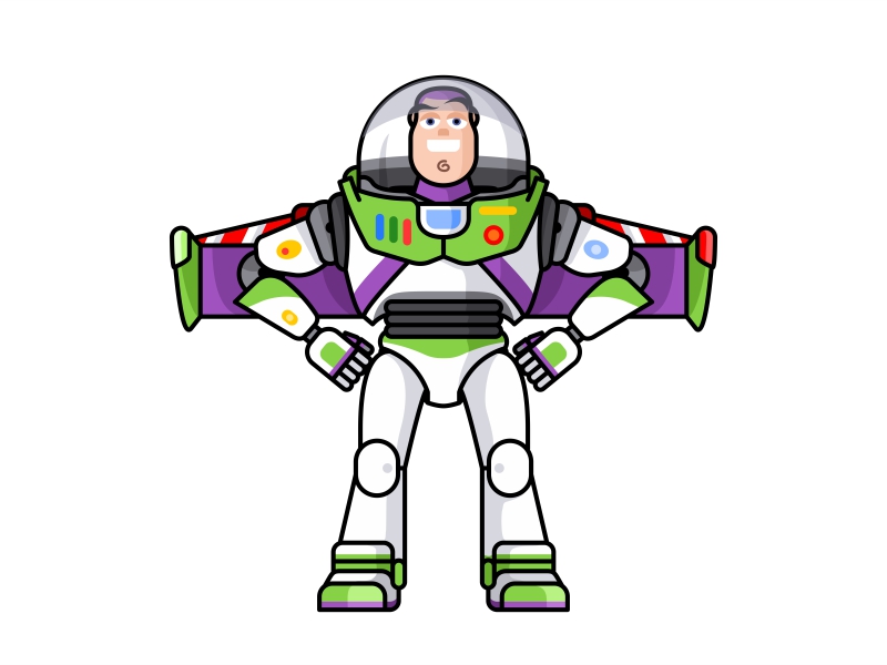 buzz cartoon character