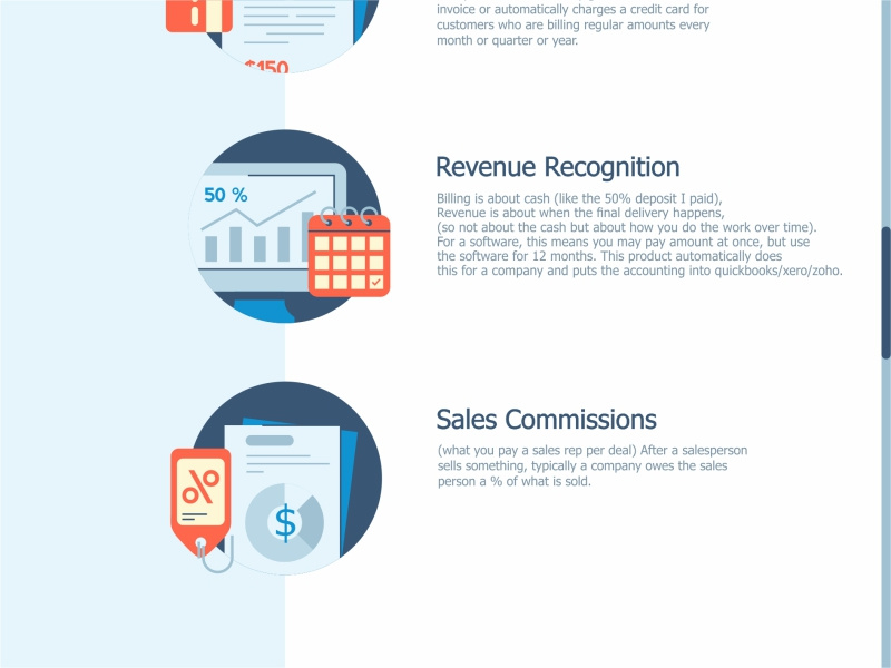 Revenue and Sales Icons icons business commissions billing document invoice sales software icon set revenue customer