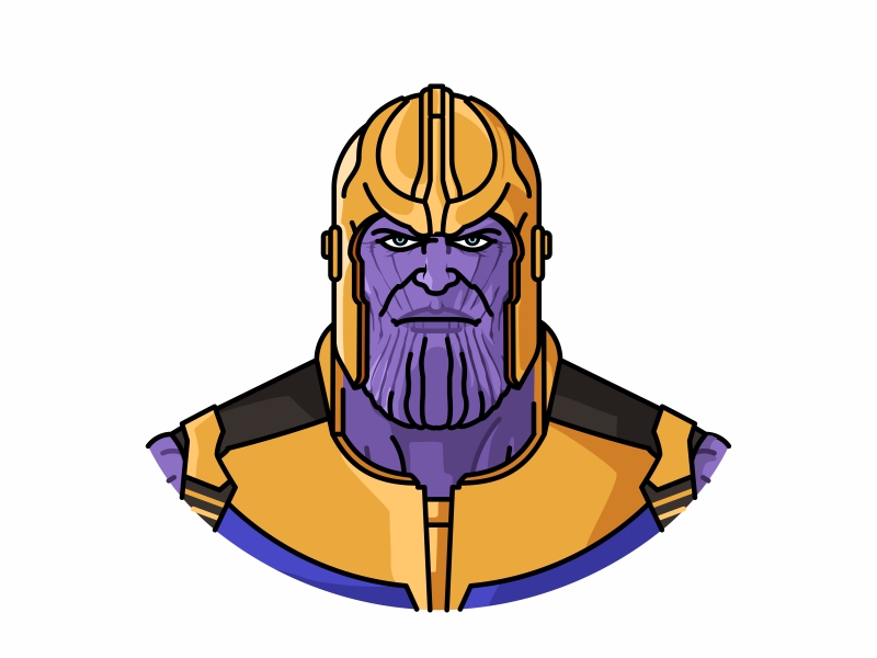 Thanos by Aleksandar Savic on Dribbble