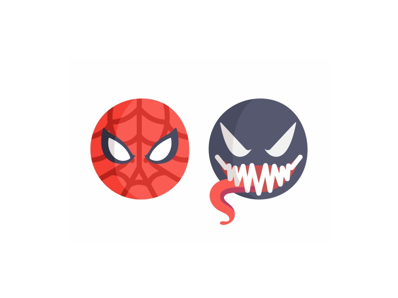 Spiderman vs Venom by Aleksandar Savic on Dribbble