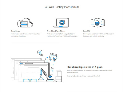 Web Hosting avatar browser build cloud collaboration development landing page product robot service team web