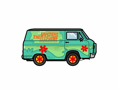 Mystery Machine designs, themes, templates and downloadable graphic  elements on Dribbble
