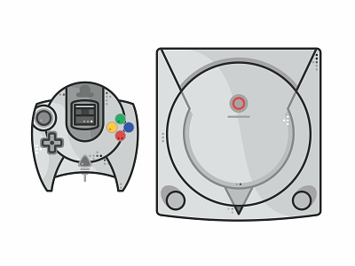 Sega Dreamcast consoles fun game gameboy games icon set icons illustration love nes nes mini nintendo nintendo switch old outline retro snes time video games