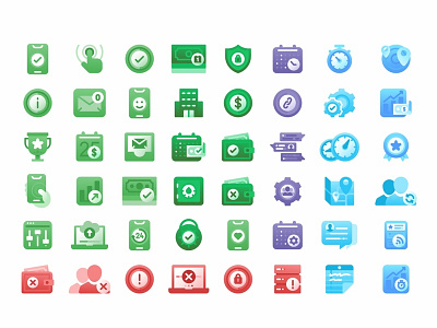 Branchmessenger Icon set