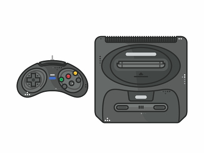Sega consoles fun game gameboy games icon set icons illustration love nes nes mini nintendo nintendo switch old outline retro sega snes time video games