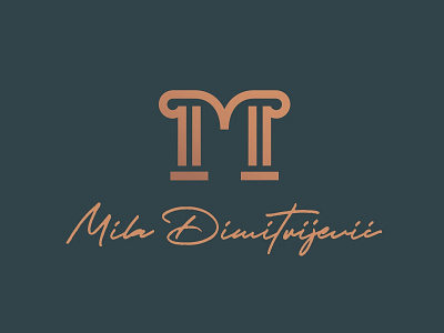 Md Logo brand identity branding graphic contrast custom d dark icon identity letter logo logomark m mark md monogram personal symbol text type