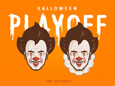 Pennywise character design contest costume custom giveaway halloween horror illustration it movie outline pennywise playoff rebound scary stephen king sticker mule stickers