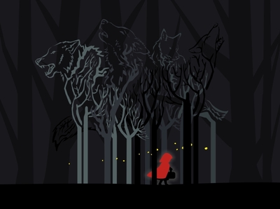 Dark Forest by Aleksandar Savic / almigor on Dribbble