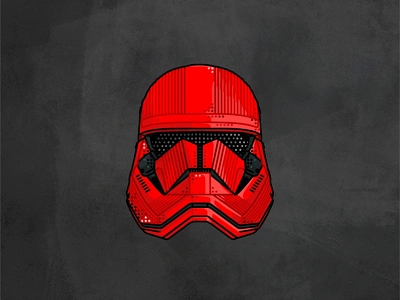 Sith Trooper boba fett character darth vader deathtrooper design graphic helmet illustration imperial jedi kylo ren lightsaber outline sith space star wars stormtrooper