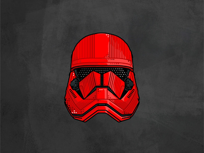 Sith Trooper boba fett character darth vader deathtrooper design graphic helmet illustration imperial jedi kylo ren lightsaber outline sith space star wars stormtrooper