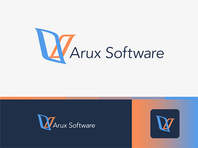 Arux Software arux software brand brand identity branding branding agency design icon illustration logo logo animation palette rebrand refresh revamp system typography ui design vector visual identity website