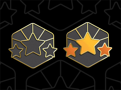 Gold Icons 2d 3d achievement achievement icon app apple application badges black dark fitness gold icon set ios logo medal minimal outline star