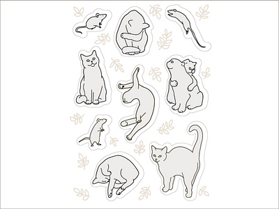 Cats stikers