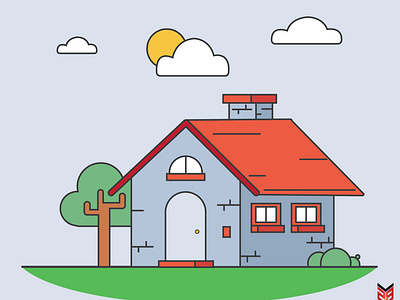 Flat Illustration • House