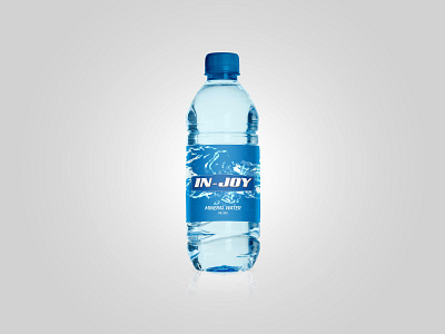 in-joy (mineral water) artwork branding concept creative creativity design graphic design illustration